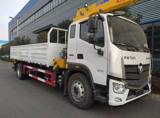 Foton 6.3ton grúa montada en camión