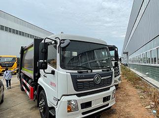 dongfeng 12m³ camión de basura compactador