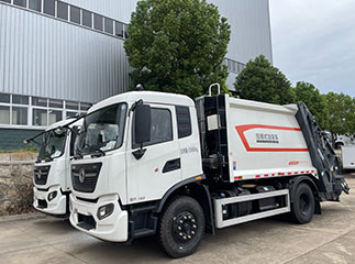 dongfeng 12 m³ camión de basura compactador