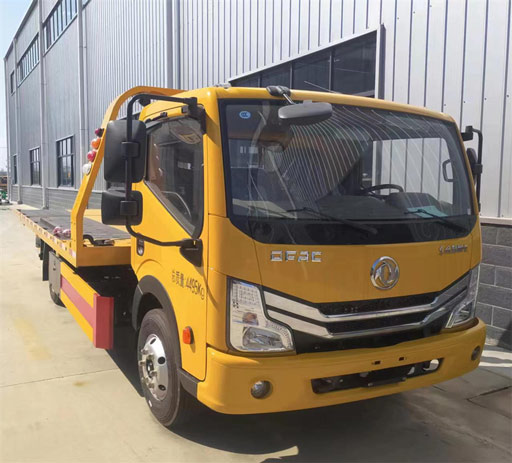 Camión de remolque de plataforma plana Dongfeng de 3 toneladas