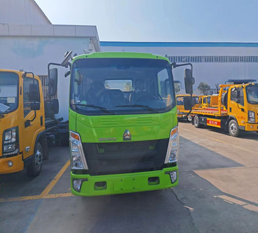 howo 3ton flatbed tow truck