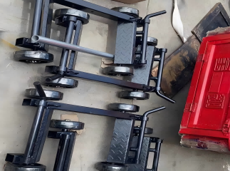 Plataforma rodante para grúa de 17 cm