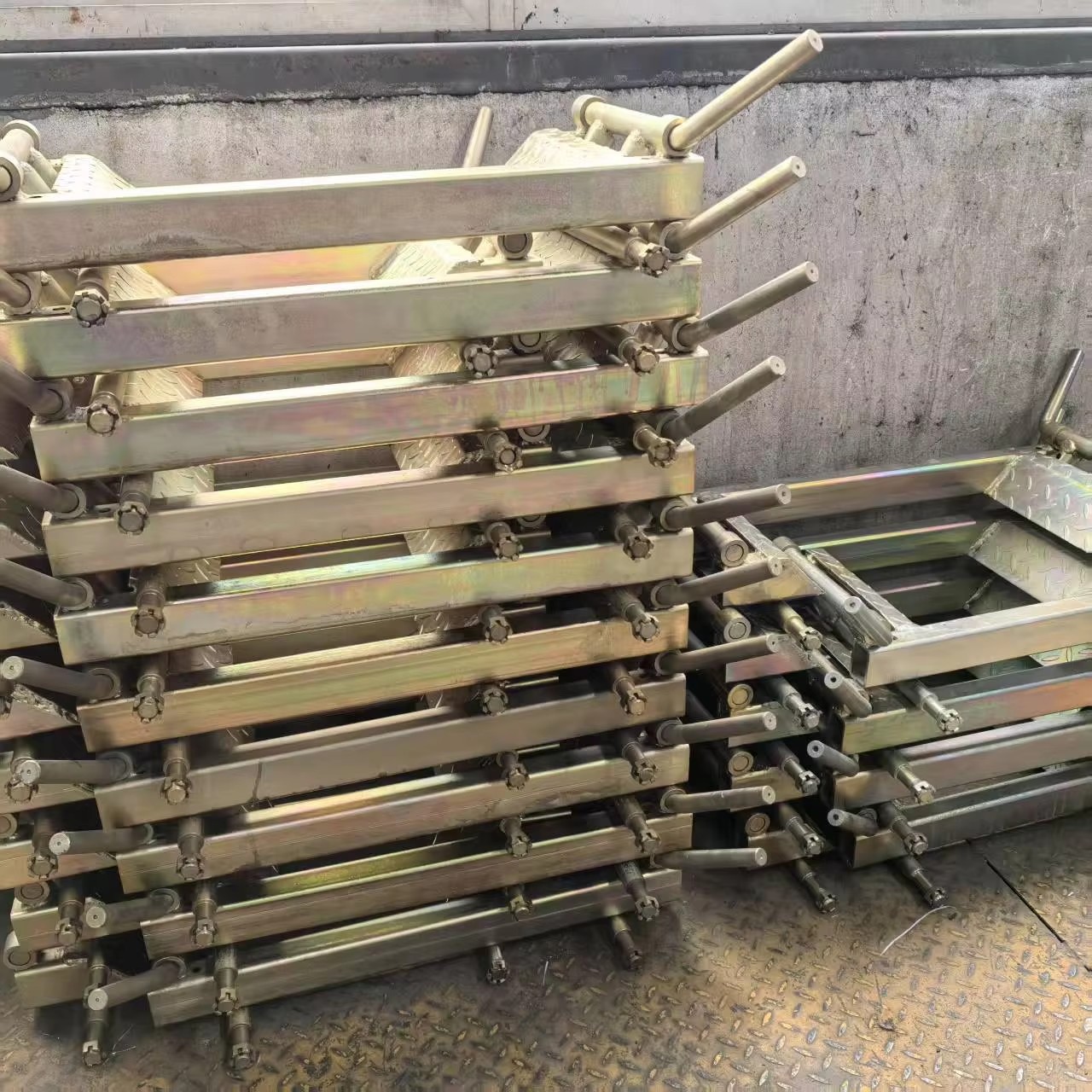 17cm tow truck wheel dolly galvanize matrial (14)